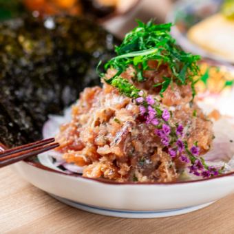 カツオのなめろう