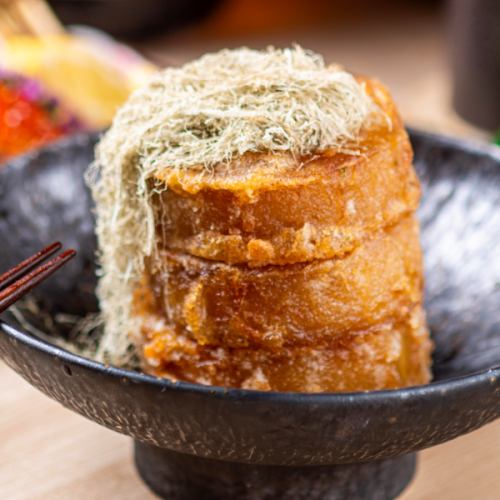 出汁溢れる大根天ぷら