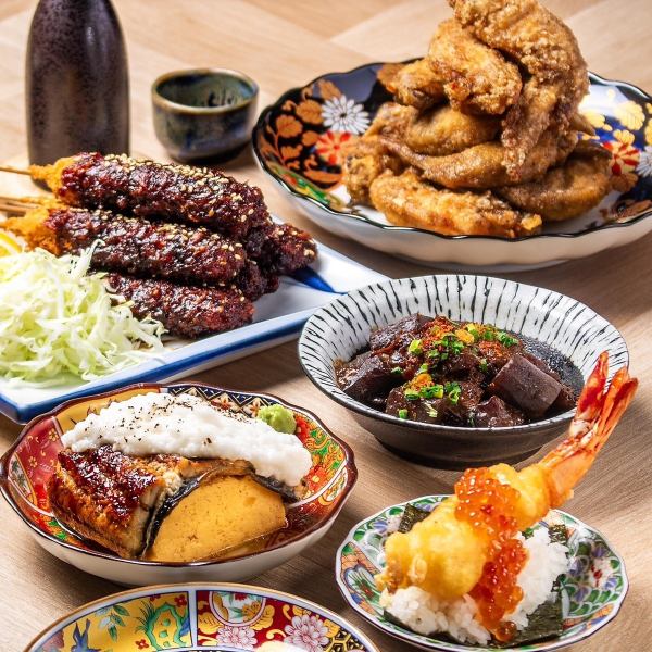 名古屋めしも豊富♪味噌カツ、どて煮、手羽先、鰻料理など一つ一つ丁寧に職人が作っております。