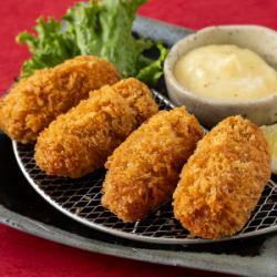 Fried oysters (Hiroshima Prefecture) 4 pieces