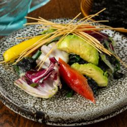 【エントリーNo.2】アボカドと韓国のりのナムル