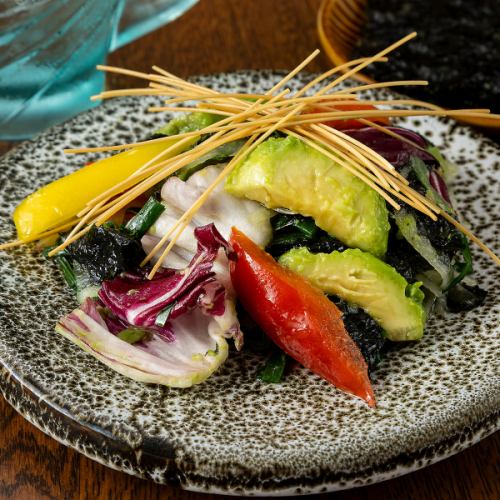 【エントリーNo.2】アボカドと韓国のりのナムル