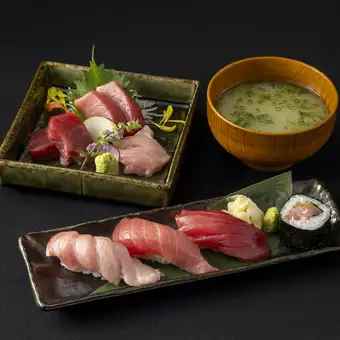 【生本まぐろ祭り期間限定】生本まぐろ堪能セット(刺身盛り・寿司盛り等)