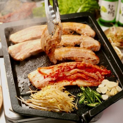 본고장 한국의 맛!! 삼겹살