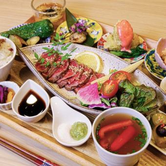 ≪和牛たたき≫京おばんざいランチ◆2,800円