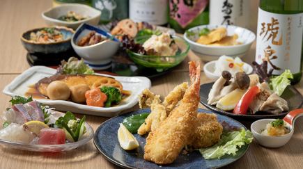 <9/2~10/31>【僅限餐食】宴會/秋一笑套餐◆4,500日圓(含稅)