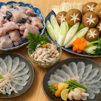 とらふぐ大満足コース13,000円(税込)※ランチ宴会できます