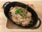 豚肉ともやしのポン酢炒め