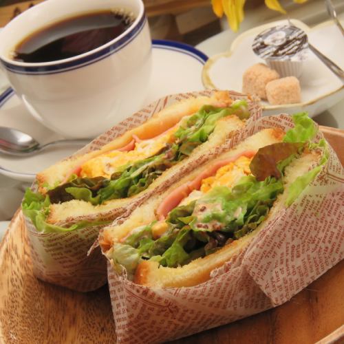 [GARDEN特色]午餐或休息时使用的BLE丹麦三明治♪