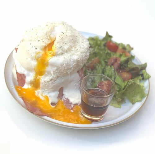 カルボナーラパンケーキ