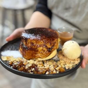 【期間限定/数量限定】安納芋ブリュレパンケーキ