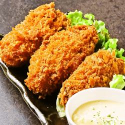 かきフライ　自家製タルタルソース