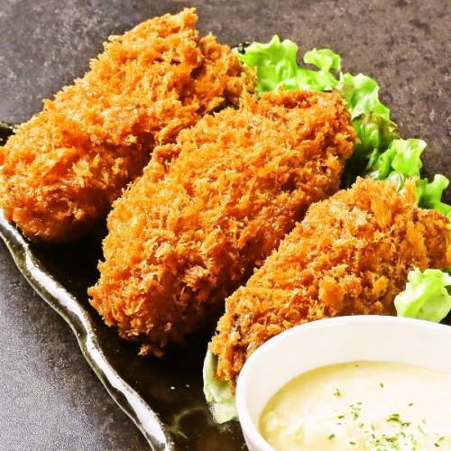 かきフライ　自家製タルタルソース