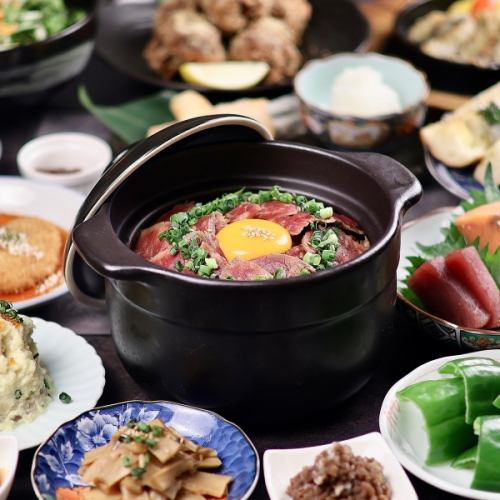 Banquet course with 3 hours of all-you-can-drink