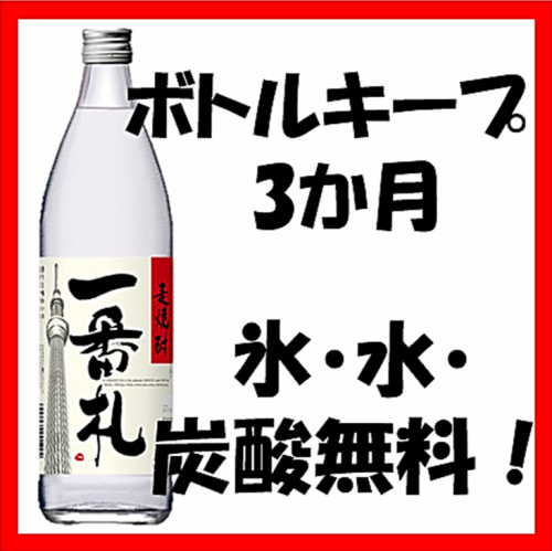 There is a bottle keep ♪