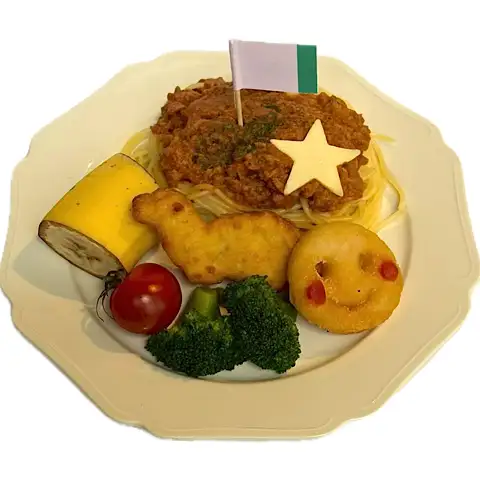 ★おこさまランチ ミートソースパスタ