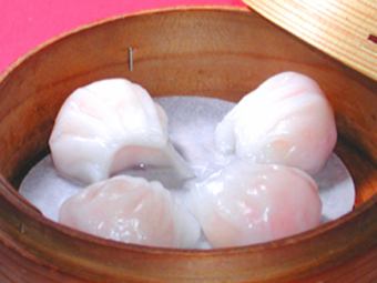 蒸虾饺子（4个）