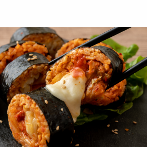 Cheese Dakgalbi Kimbap / Beef Kimbap / Grilled Meat Sushi (1 piece)