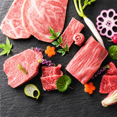 For all your meat needs, from a wide variety of cuts to home yakiniku, BBQ, and yakiniku bento boxes, leave it to Rikka.