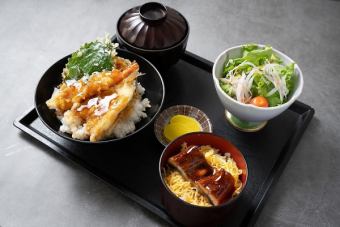 天丼と鰻丼セット