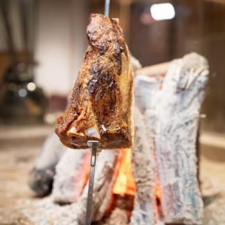 Primitive grilled jaw meat