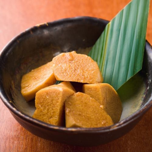 Nagaimo pickled in tamari soy sauce