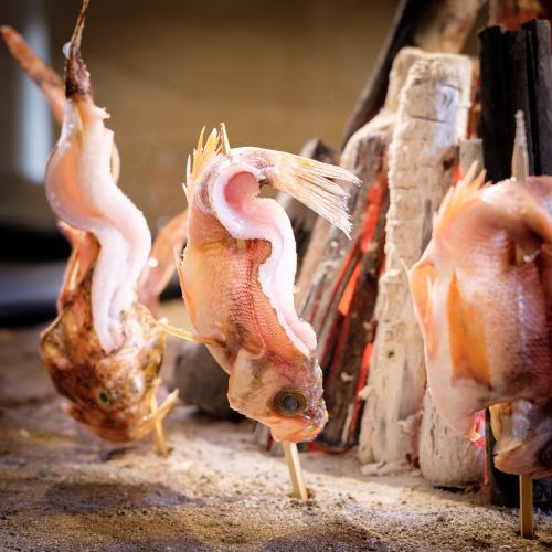 Please try our famous robatayaki!