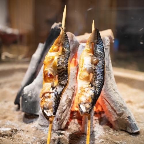 国産　文化サバの塩焼き