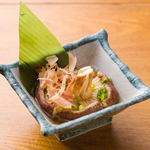 おでん出汁の肉厚椎茸