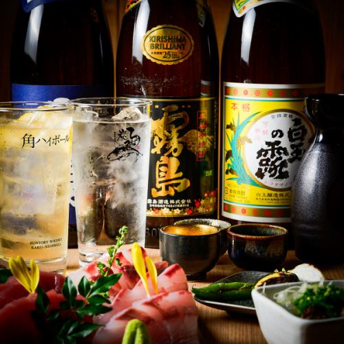 全国地酒や日本酒人気銘柄も豊富！