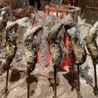 【極上】2.5時間飲み放題付全10品『別邸ろば炭魚 夏の旬彩堪能コース』7,800円（税込）