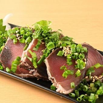 カツオのタタキ