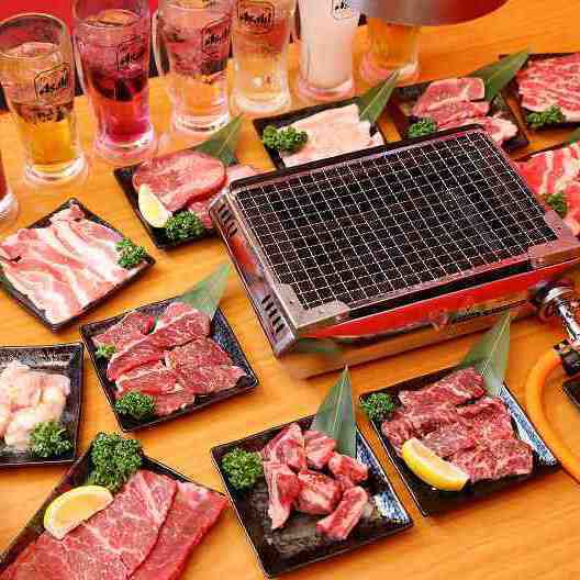 牛・豚・ラム肉など焼肉の定番のメニューがお手頃価格で☆彡