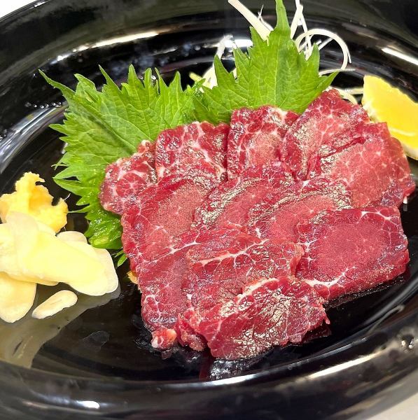 [Direct purchase from Aizu/Kumamoto] Enjoy authentic horse sashimi ☆ Various horse sashimi from 1000 yen (tax included)