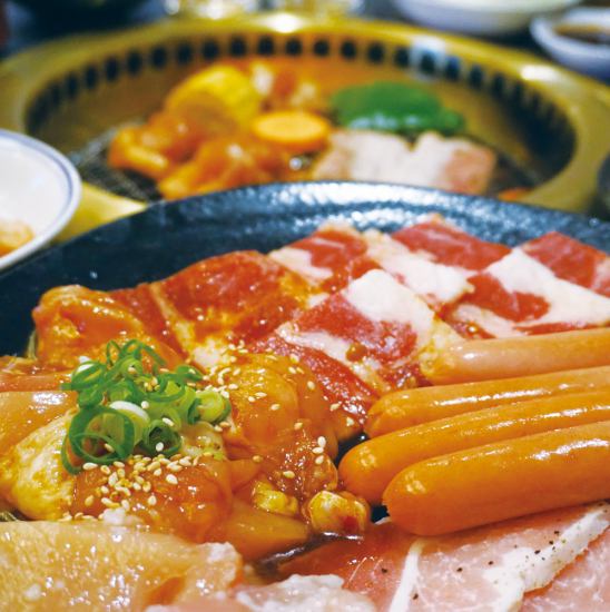 【歓送迎会】焼肉ｏｒしゃぶしゃぶ食放+アルコール飲放2,700円★