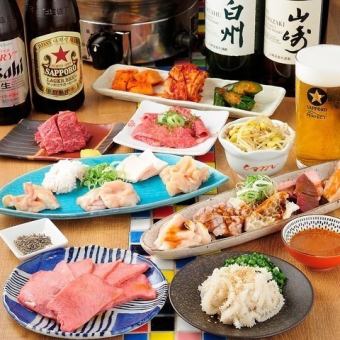飲み放題付きコース　全12品　5500円(税込)