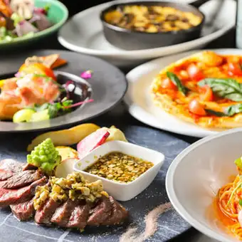 【女子会限定！】山形産の旬の食材を使用した料理全6品＆120分飲み放題生ビール付き！