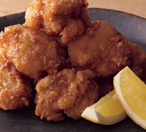 Deep fried Hanamidori chicken