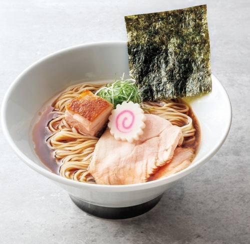 Chicken bone soy sauce ramen (half)