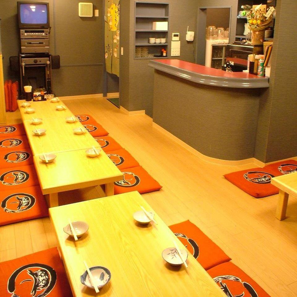 Complete private room with karaoke 20 people ~ OK! Course with all-you-can-drink is 2100 yen ~ ♪