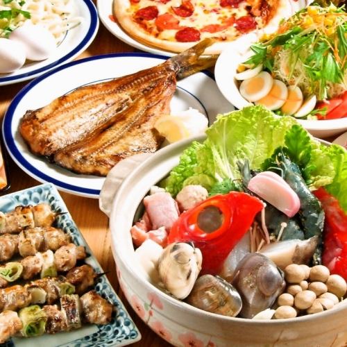 [Nabe course] 2 hours with all-you-can-drink from 2,500 yen / 3 hours with all-you-can-drink from 3,500 yen