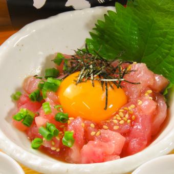 沙丁魚生魚片/鮪魚生魚片/Yukhoe