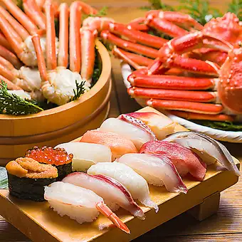 【激安食べ飲み放題】180分制♪海鮮寿司.黒豚餃子.地鶏など全120種3980円⇒2980円