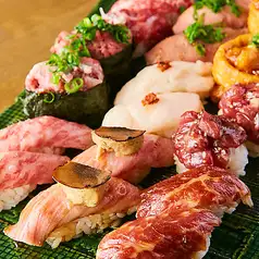 【3H飲み放題◆全10品】満足度NO1短角牛×産直海鮮『炭金華コース』5000円⇒4000円(込)