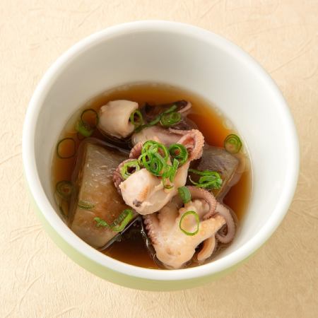 イイダコと茄子の煮浸し 【温】