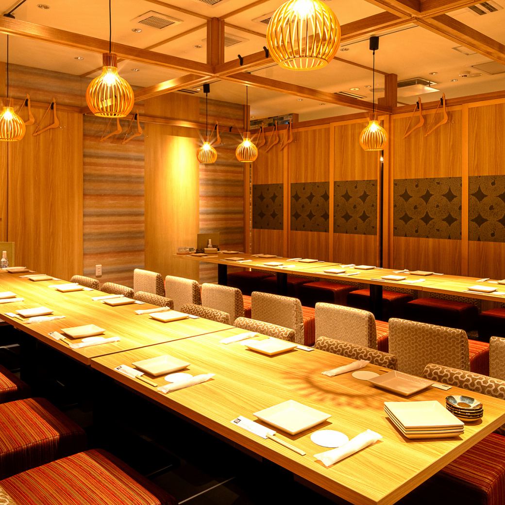 少人数~大人数のご宴会迄◎大小様々な個室をご用意しております