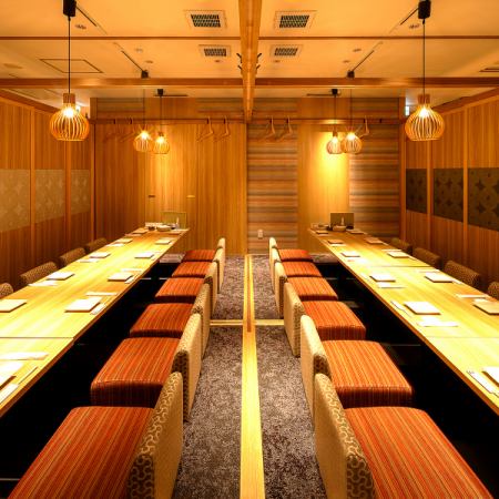 上質なお料理には上質な空間を◎お洒落でモダンな店内は様々なシーンにおすすめ♪仲間内の飲み会や接待など、各シーンに合わせてお席をご用意いたします。ご希望のお席がございましたらご予約時にお気軽にご相談ください。