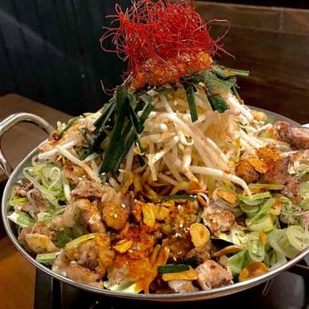 [Includes the popular Korean-style Jiro hotpot◎] 10 hearty and satisfying dishes and luxurious all-you-can-drink draft beer◎
