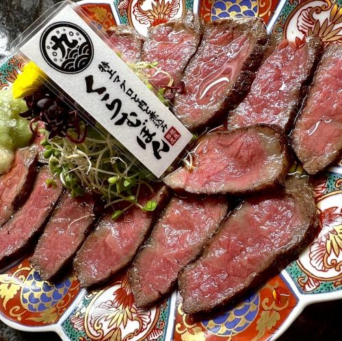 【◎TV특집 상품◎】A4특급!흑모 일본소의 로스트 비프.(약 9장)