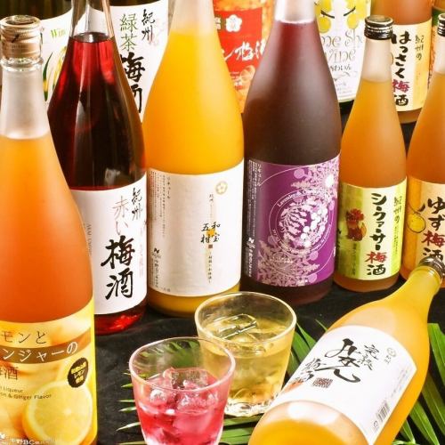 We offer a variety of our proud sake ☆